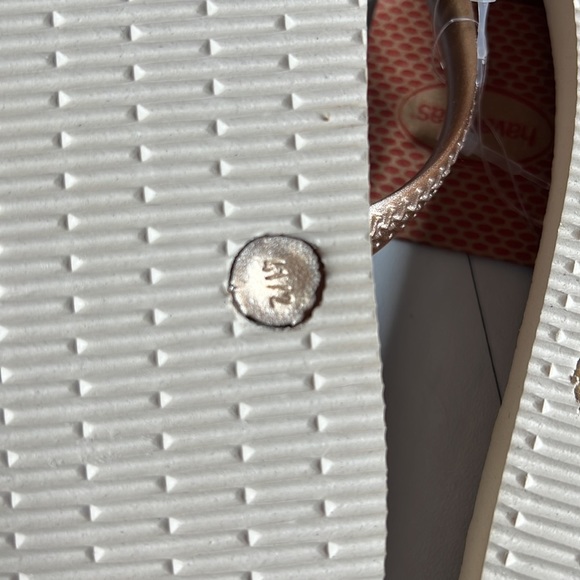 Havaianas Leopard brown cheetah leopard slim size 11/12 EU 43/44 flip flops - Picture 6 of 6